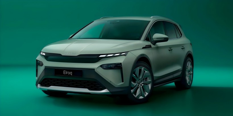 Зачудувачка слика на škoda elroq VRS: SUV за електрична изведба за семејна употреба, кршејќи 100 км на час за помалку од 6 секунди