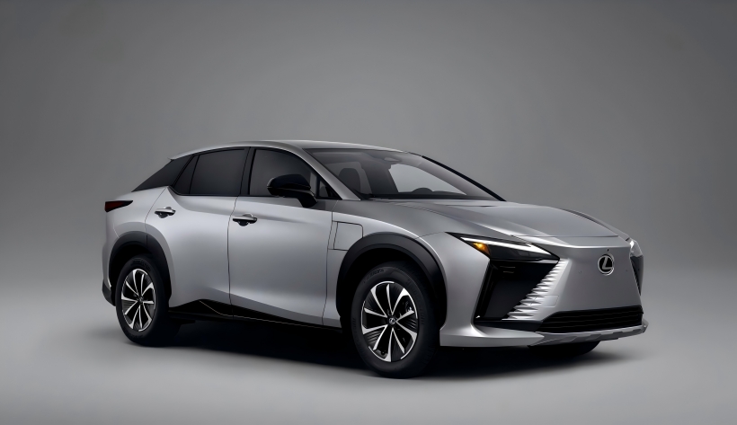 Официјални слики на новиот Lexus RZ; чист со големина на средна големина - електричен теренец